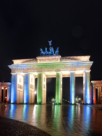 Foto Brandenburger Tor bei Nacht
