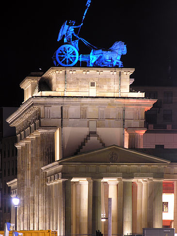 Quadriga bei Nacht Foto 