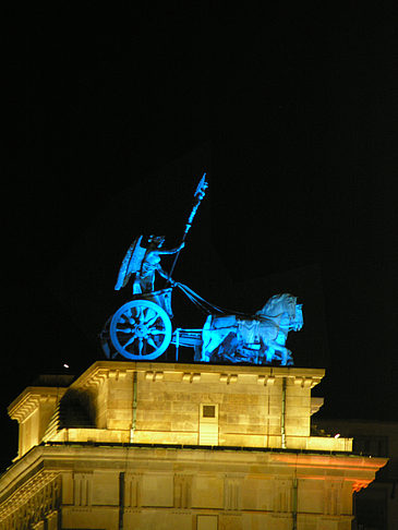 Foto Quadriga bei Nacht - Berlin