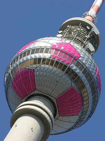 Foto Fernsehturm Nahaufnahme - Berlin