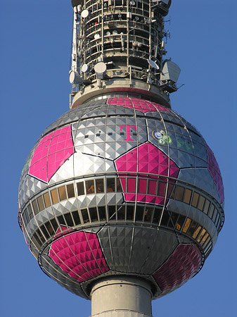 Foto Fernsehturm Nahaufnahme