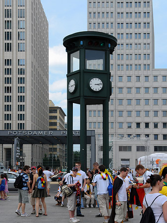 Ampel am Potsdamer Platz