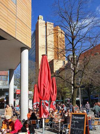 Straßencafé Foto 
