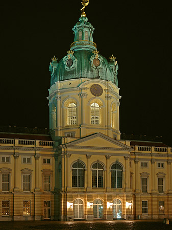 Foto Schloss Charlottenburg bei Nacht - Berlin