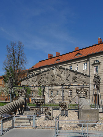 Fotos Säulen im Innenhof