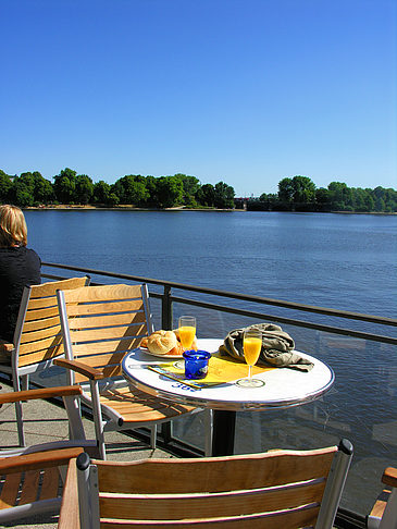 Foto Brunchterrasse auf dem Alster Pavillon
