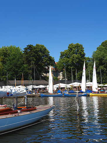 Bootsverleih und Hafen auf der Außenalster