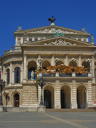 Alte Oper mit Opernplatz Fotos
