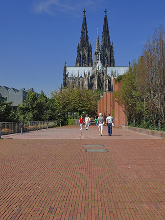 Fotos Weg zum Kölner Dom