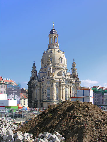 Baustelle Frauenkirche Foto 