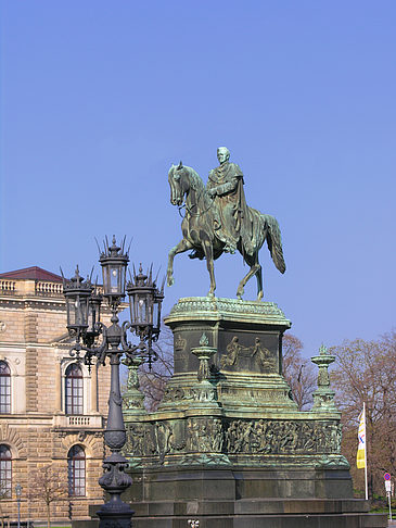 König Johann Denkmal Foto 