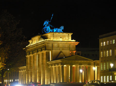 Foto Brandenburger Tor bei Nacht - Berlin
