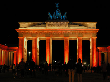 Fotos Brandenburger Tor bei Nacht | Berlin