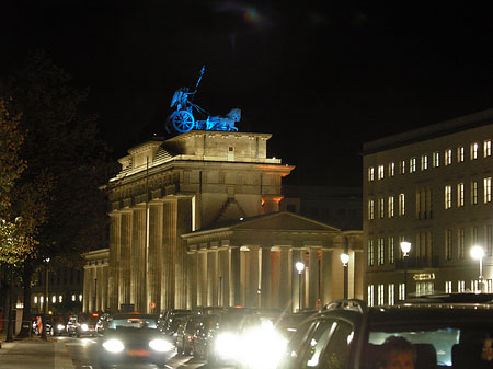 Foto Ebert Straße bei Nacht - Berlin