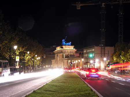 Foto Ebert Straße bei Nacht - Berlin