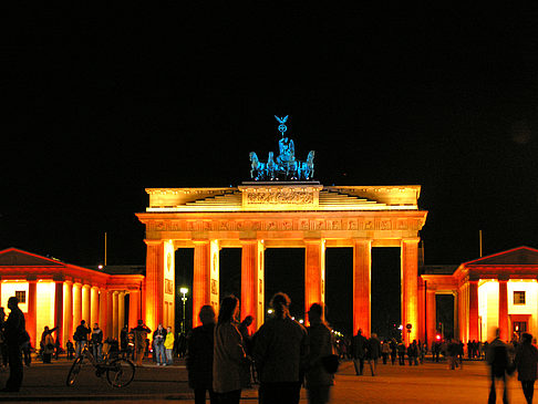 Fotos Pariser Platz bei Nacht