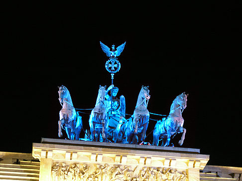 Foto Quadriga bei Nacht - Berlin