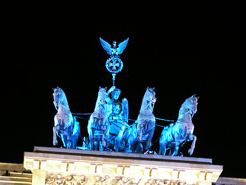 Foto Quadriga bei Nacht - Berlin