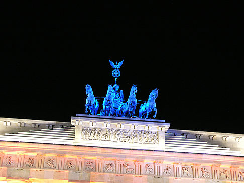 Foto Quadriga bei Nacht - Berlin