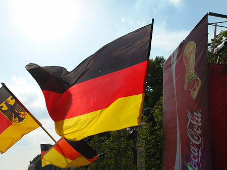 Foto Deutsche Fahnen