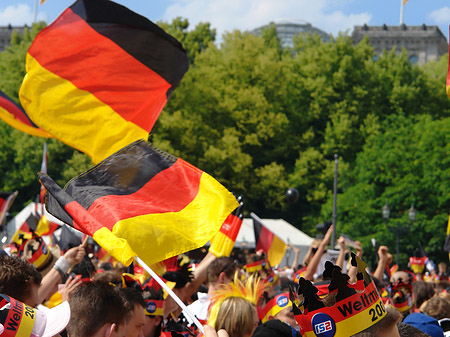 Deutsche Fahnen Foto 