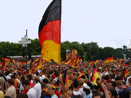 Deutsche Fahnen Foto 