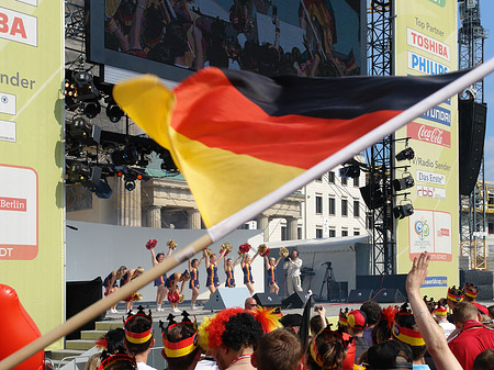 Foto Deutsche Fahnen