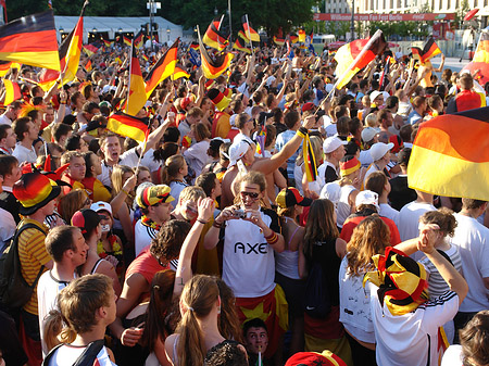 Deutsche Fahnen Foto 