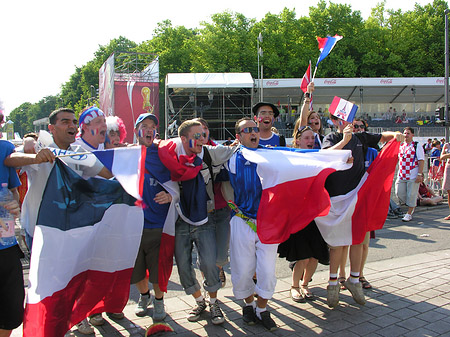 Fans aus Frankreich Foto 