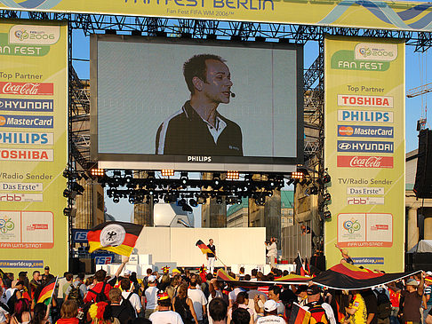 Foto Leinwand und Fans - Berlin