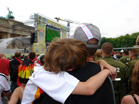 Foto Leinwand und Fans