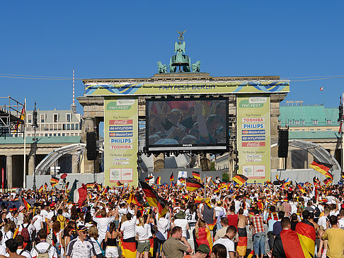 Foto Leinwand und Fans - Berlin