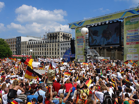Foto Leinwand und Fans