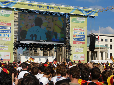 Foto Leinwand und Fans - Berlin