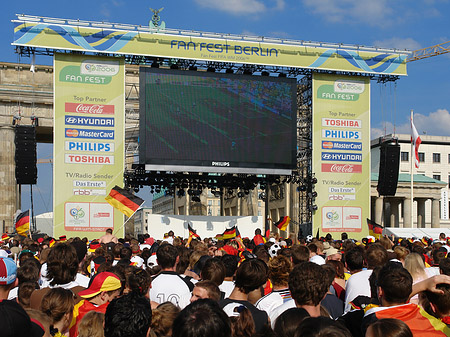 Foto Leinwand und Fans