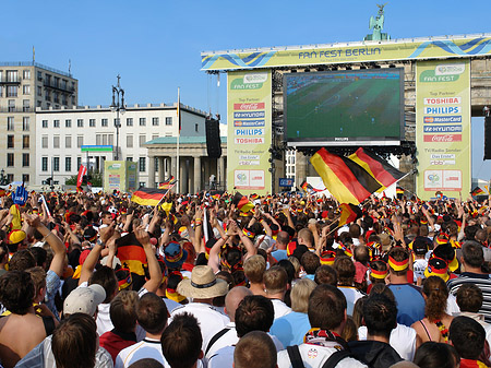 Foto Leinwand und Fans