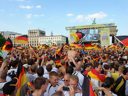 Foto Leinwand und Fans - Berlin