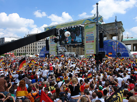 Foto Empfang der Nationalmannschaft