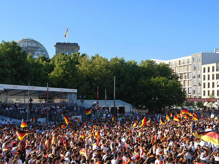 Fotos Fanmeile am Reichstag