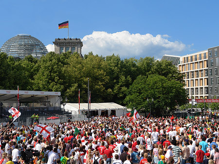 Fanmeile am Reichstag