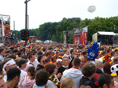 Tribünen am Brandenburger Tor Fotos