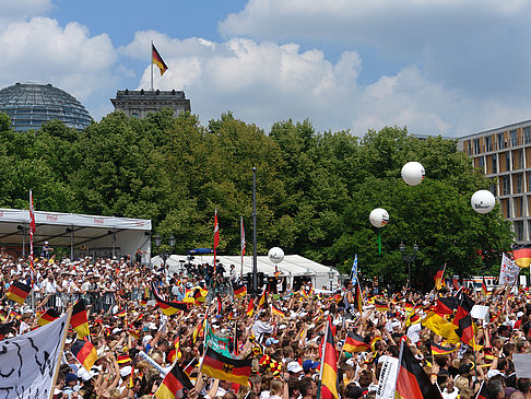 Foto Tribünen am Brandenburger Tor - Berlin