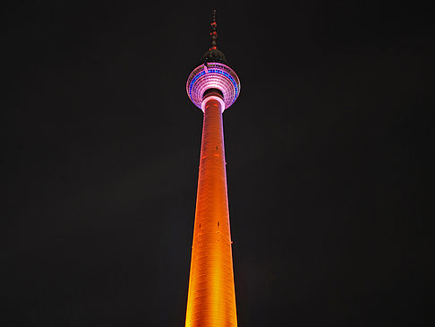 Fotos Fernsehturm bei Nacht | Berlin