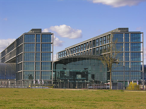 Foto Blick auf den Hauptbahnhof - Berlin