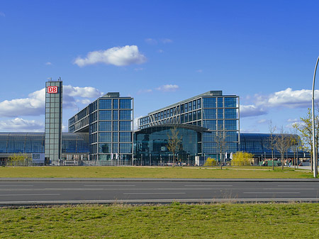 Blick auf den Hauptbahnhof Foto 