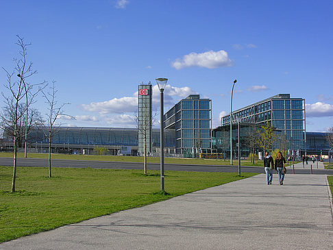 Blick auf den Hauptbahnhof