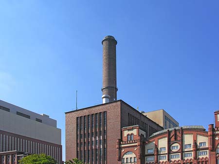 Fotos Kraftwerk Charlottenburg-Schornstein