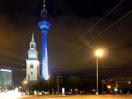 Foto Marienkirche und Fernsehturm