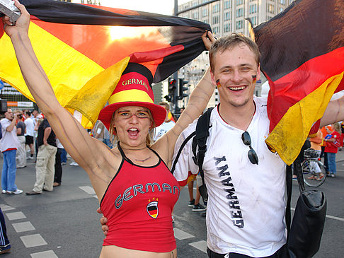 Straßenjubel Foto 