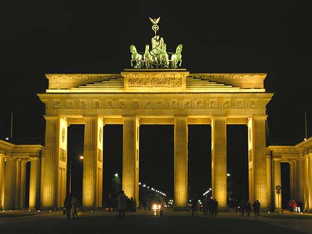 Potsdamer Platz und Brandenburger Tor
